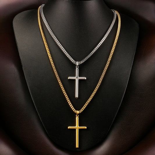 CROSS PENDANT NECKLACE