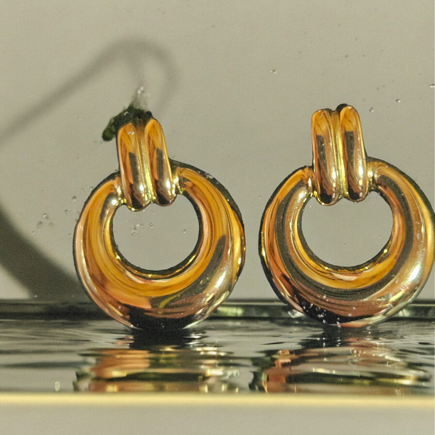 MILLICENT ROUND EARRINGS