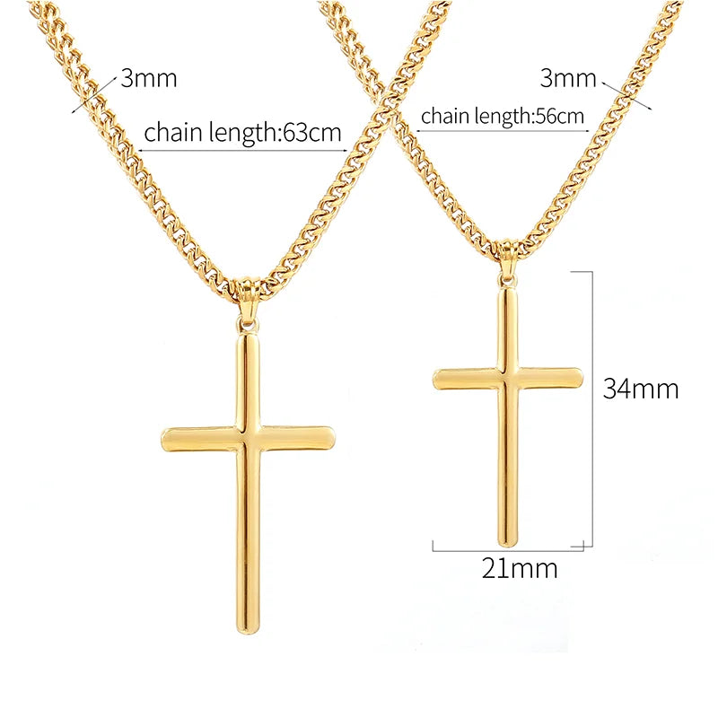 CROSS PENDANT NECKLACE