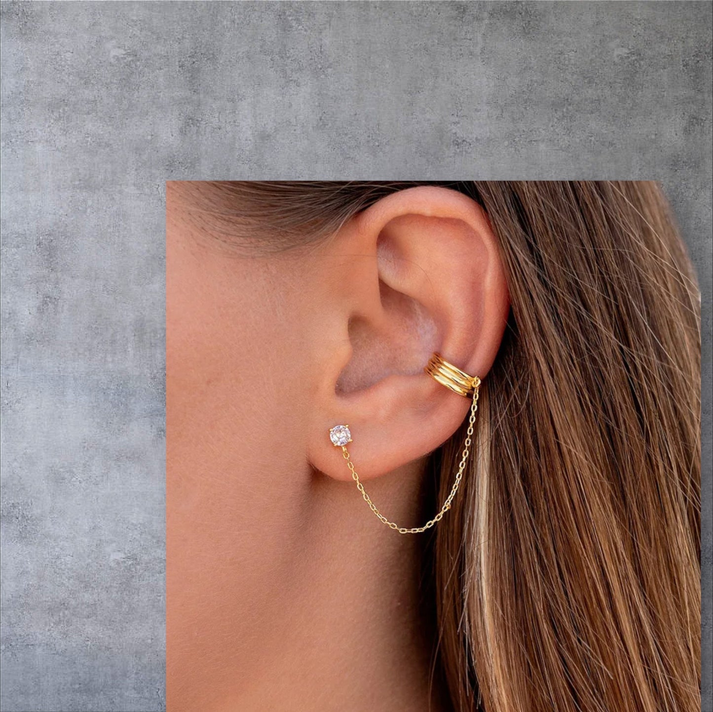 2PC EAR RING CARTLIDGE JEWELRY